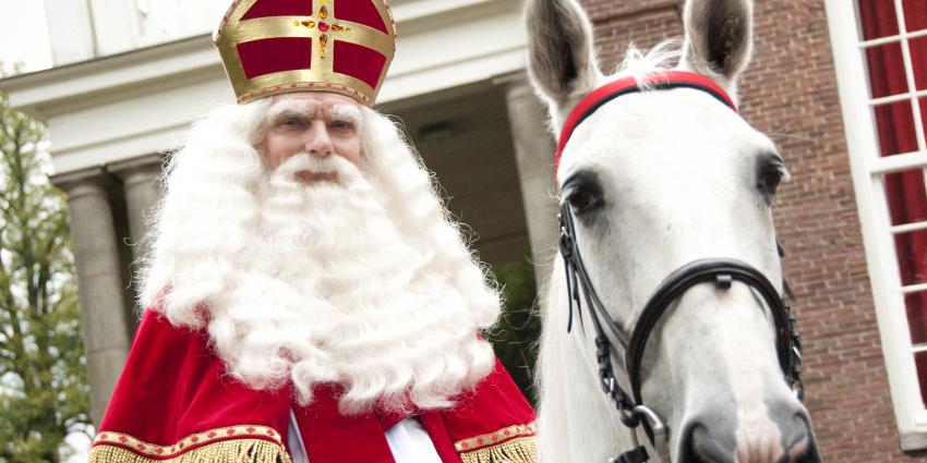 Foto van Sinterklaas op schimmel