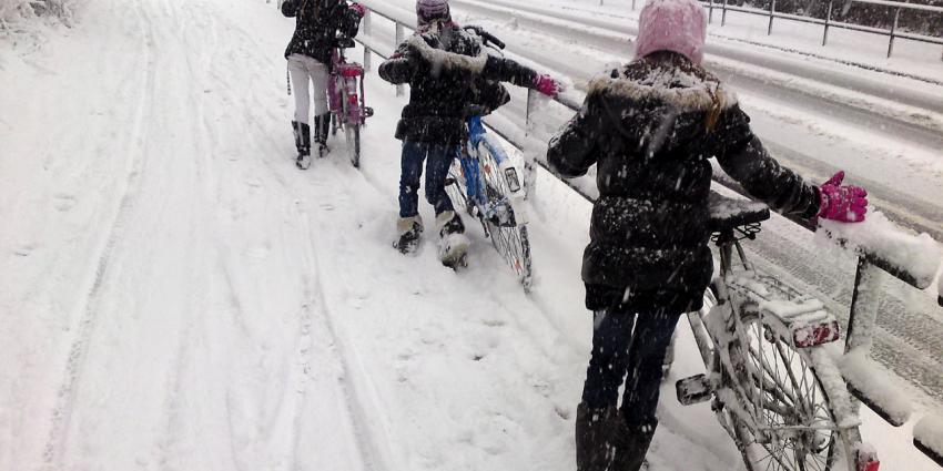 Regen, sneeuw en storm in aantocht