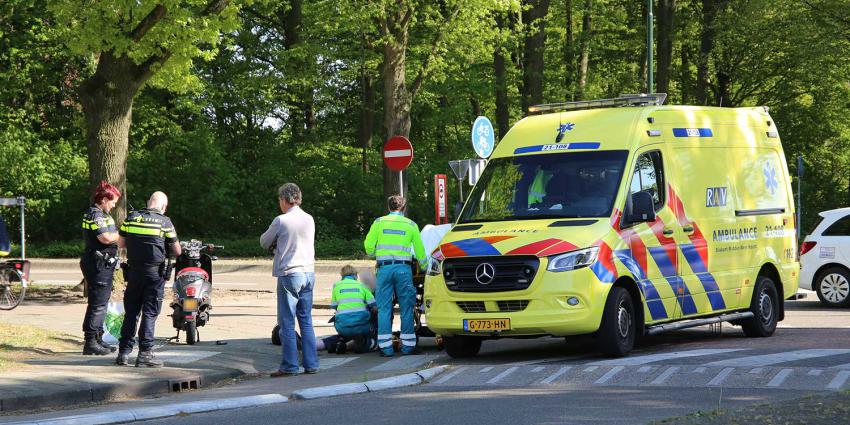 snorscooter-gewond-ambulance