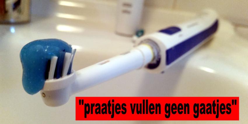 Tandpasta's die tanden witter maken: niets meer dan een marketingtruc