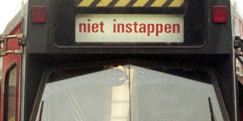 Man met nepvuurwapen in tram aangehouden