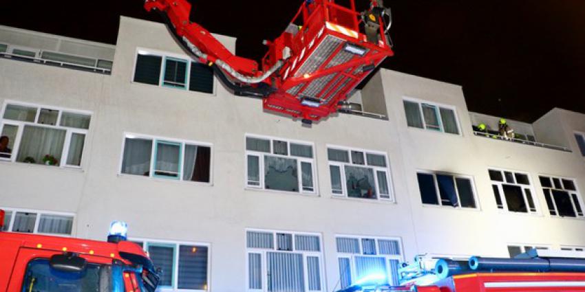 Acht gewonden bij grote brand appartementencomplex Rotterdam 