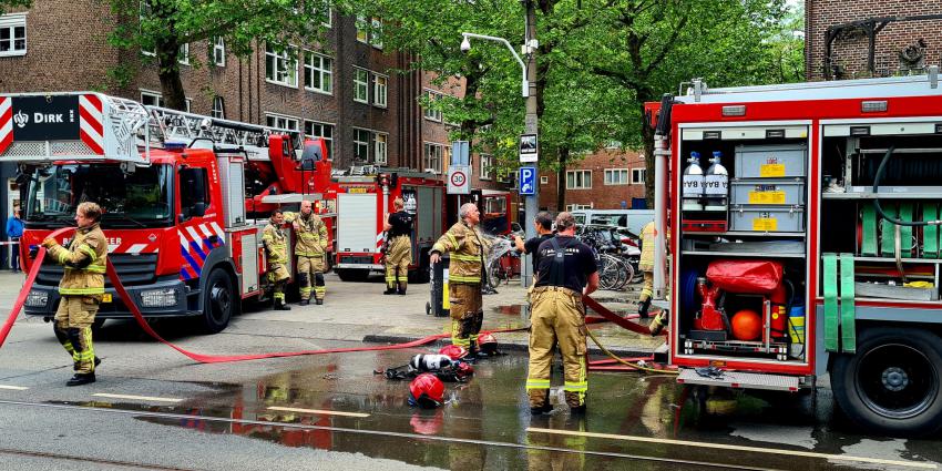 Restaurantbrand Van Woustraat