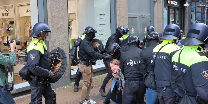 demonstratie kalverstraat