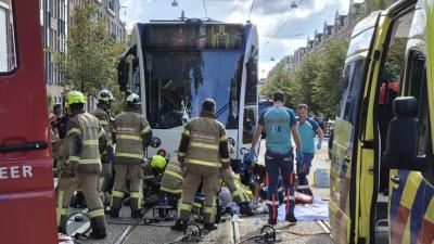 Hulpdiensten ter plaatse