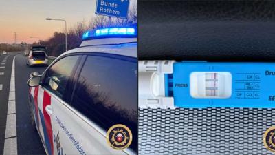 politieauto-drugstest-snelweg