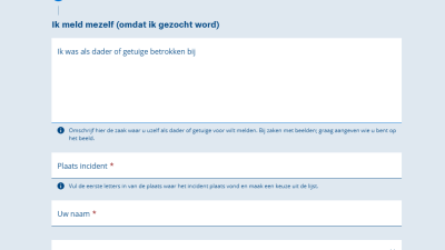 meldformulier
