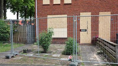 woning-afgetimmerd-hekken-noodverordening-Stadskanaal