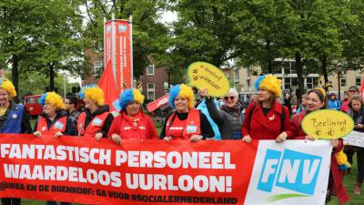 Foto van viering Dag van de Arbeid