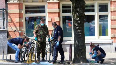 Foto van vondst handgranaat