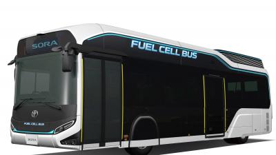 Toyota onthult concept waterstofbus Sora