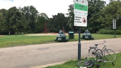 Bord  alcoholverbod Noorderplantsoen