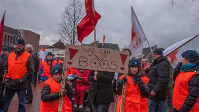 Manifestatie sluiting Aldel | Rieks Oijnhausen | rieksoijnhausen.nl/