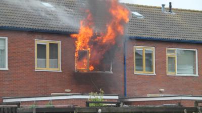 Foto van woningbrand in Delfzijl | MV