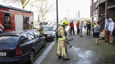 Woningbrand door barbecue 