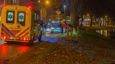 Politie en brandweer ter plaatse