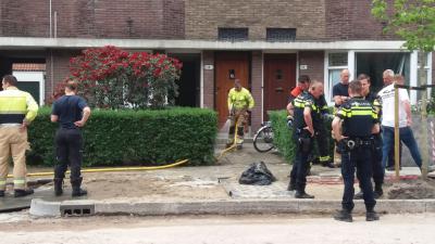 Brandweer ter plaatse