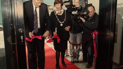 Foto van opening rechtbank Almere