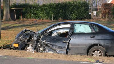 Gerwonde bij aanrijding in Gasteren