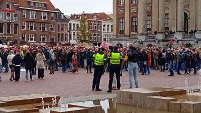 Studentendemonstratie Groningen