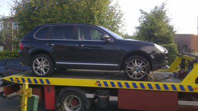 Porsche Cayenne in beslag genomen bij hennepkwekerij