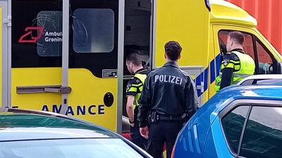 Hulpdiensten ter plaatse