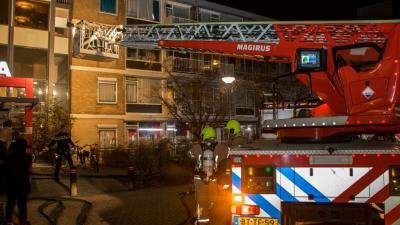 Grote brand in wooncomplex Rotterdam