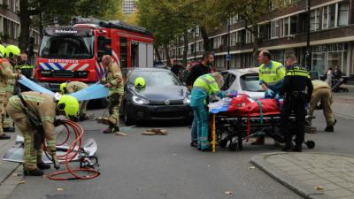 Vrouw gewond bij aanrijding in Rotterdam