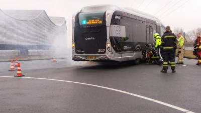 Brandweer voert inspectie uit