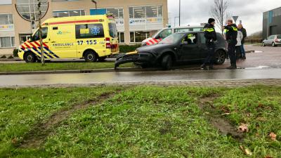 Forse schade door aanrijding in Schiedam
