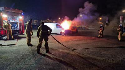 Brandweer blust brand