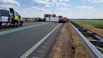 Hulpdiensten ter plaatse