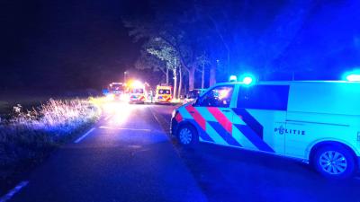 Hulpdiensten ter plaatse