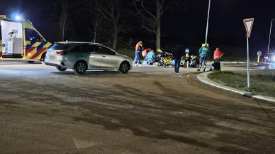 Hulpdiensten ter plaatse