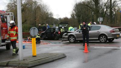 Foto van aanrijding in Gramsbergen | Van Oost Media | www.vanoostmedia.nl