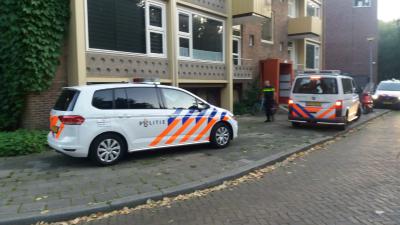 Veel politie in Bataviastraat