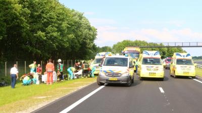 Foto van aanrijding N33 | Van Oost Media | www.vanoostmedia.nl