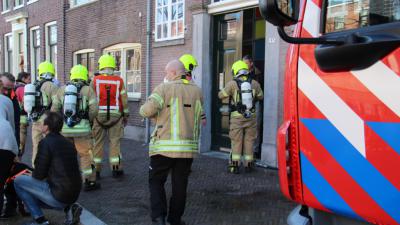 Brand in meterkast van woning