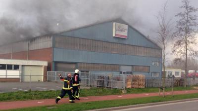 Grote brand in loods Groningen | Tim Kuiper