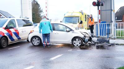 Aanrijding tegen een brug
