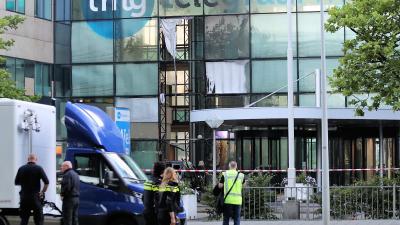 Aanslag op gebouw Telegraaf