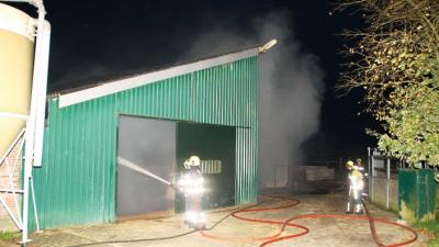 Foto van brand in manege Pesse | Henk Brunink