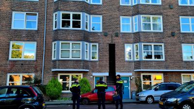 Woning beschoten Admiralengracht