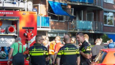 Grote woningbrand in Winschoten