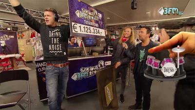 Teller Serious Request Haarlem na 24 uur al op ruim 1 miljoen euro