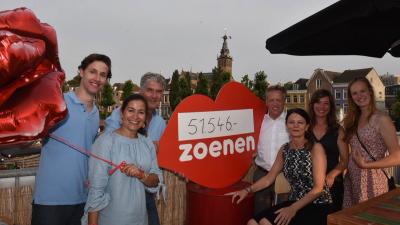 Bezoekers Vierdaagse doneren 51.546 zoenen aan ziek kind