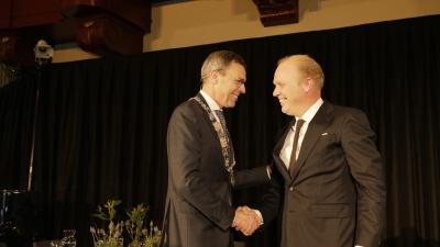 Henk Jan Bolding geïnstalleerd als burgemeester van Het Hogeland