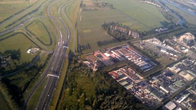 Nieuw stuk weg A9 bij Badhoevedorp eerder open