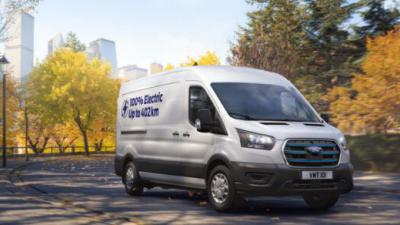 Ford E-Transit met extra grote actieradius