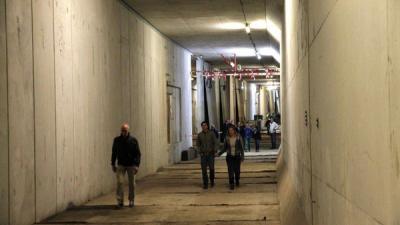 Foto van metrotunnel onder het IJ | Archief FBF.nl